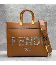Сумка-тоут Fendi Sunshine Roma Light Brown