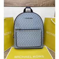 Рюкзак Michael Kors Signature Logo Gray Blue