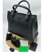 Сумка Prada Milano Classic Tote Black Gold