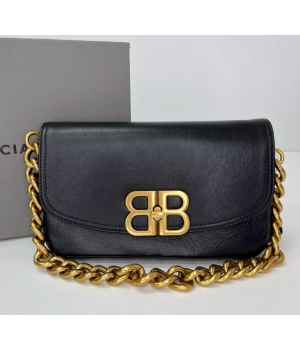 Сумка Balenciaga BB Soft Black Gold