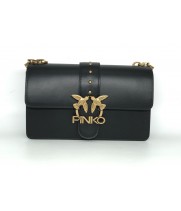 Сумка Pinko Big Love Simply Black Gold