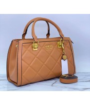 Сумка Guess Abey Elite Girlfriend Satchel Beige