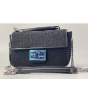 Сумка Fendi FF Way серая