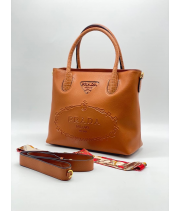 Сумка Prada Phenix коричневая