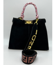 Сумка Fendi Peekaboo X Lite черная