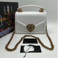 Сумка Dolce Gabbana Devotion белая