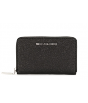 Кошелёк Michael Kors Jet Set черный с блестками