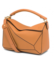 Сумка Loewe Puzzle Edge бежевая