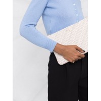 Клатч MICHAEL KORS с монограммой бежевый
