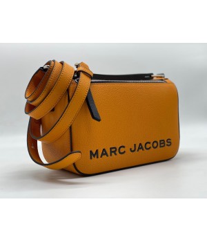 Женская Marc Jacobs сумка The Soft Box коричневая