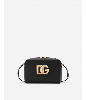 Dolce Gabbana сумка женская кросс-боди 3.5 среднего размера из телячьей кожи черная