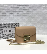 Furla сумка basic коричневая