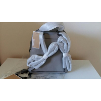 Рюкзак MICHAEL MICHAEL KORS с серебряными заклепками серый Rhea