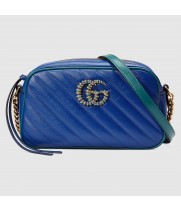 Сумка Gucci GG Marmont Small синяя