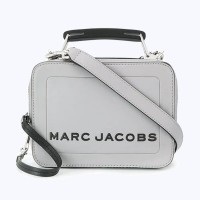 Женская Marc Jacobs сумка Mini Box серая 