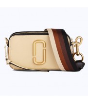 Женская Marc Jacobs сумка Snapshot персиковая