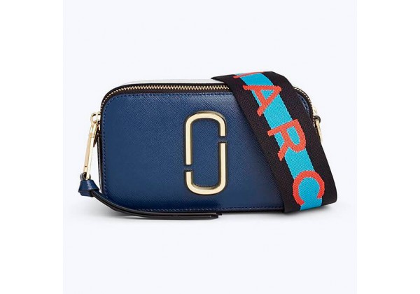Женская Marc Jacobs сумка Snapshot темно-синяя