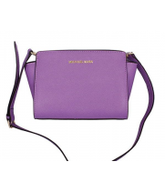 Женская сумка MICHAEL MICHAEL KORS фиолетовая SELMA SMALL MINI