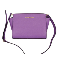 Женская сумка MICHAEL MICHAEL KORS фиолетовая SELMA SMALL MINI