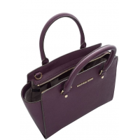 Женская сумка MICHAEL MICHAEL KORS фиолетовая SELMA LARGE 