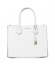 Женская сумка MICHAEL KORS MERCER LARGE TOTE белая 