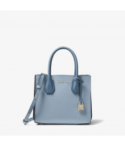 Женская сумка MICHAEL KORS MERCER MEDIUM голубая