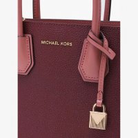 Женская сумка MICHAEL KORS MERCER MEDIUM темно-красная 